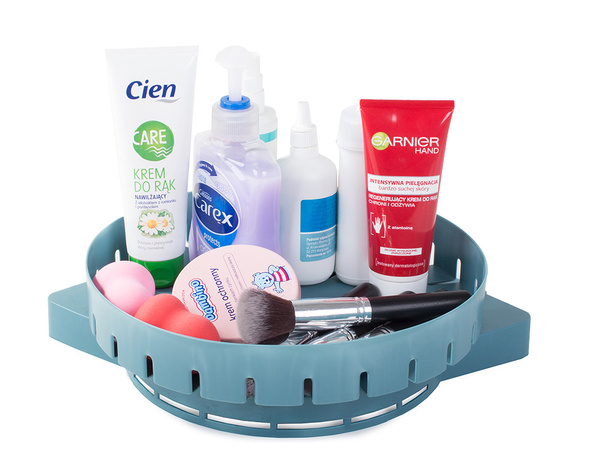 Étagère pivotante pour salle de bain organisateur de cuisine
