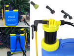 Backpack pressure sprayer garden hand sprayer lance 16l