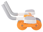Rodillo doble ab rueda de ejercicios con ordenador desarrollo muscular abdominal