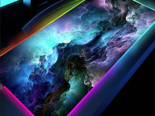 Led rgb osvetljena igralna podloga za miško