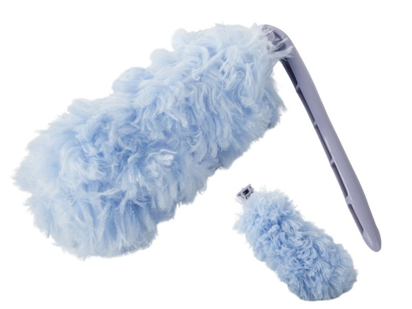 Microfibre dusting brush for dust, dirt and cobwebs, 35 cm