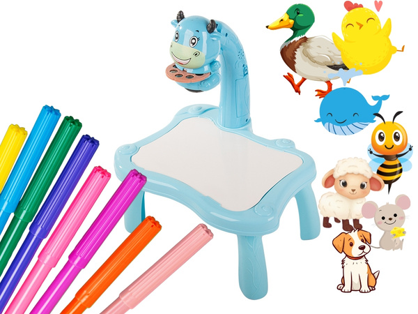 Rétroprojecteur table de dessin tableau blanc marqueurs pour enfants marqueurs