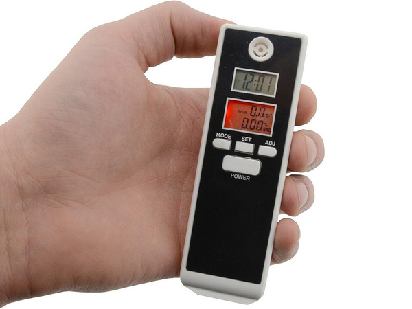 Thermomètre à semi-conducteur de précision de poche pour l'alcootest sans bouche