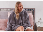 Cald hanorac oversize pătură xxl 2in1 fleece gros