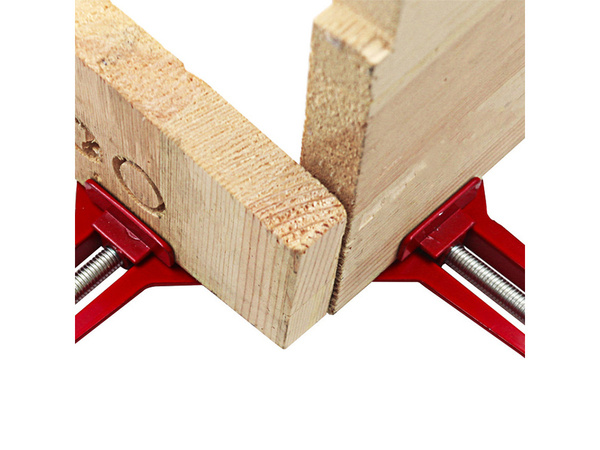 Carpenter's angle clamp corner bracket metal