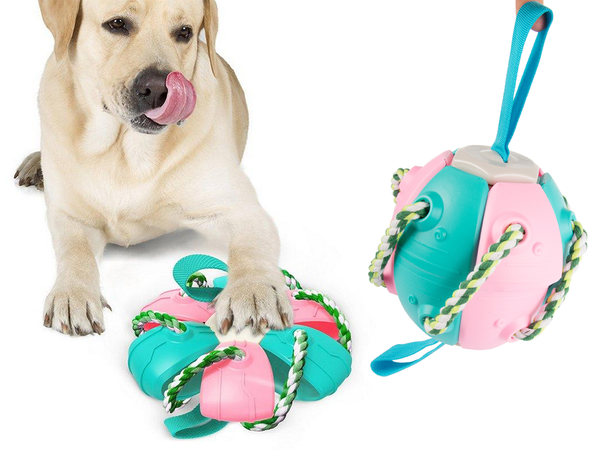 Juguete para perro frisbee pelota disco volador juguete masticable