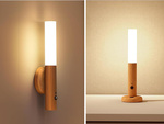 Led lampa silts sienas lampa ar kustības detektoru sienas magnēts