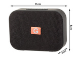Bluetooth zvočnik mini brezžični fm radio usb mp3 prenosni bas mobilni