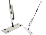 Flat mop sprayeriga rolling solid spray 3x mikrofibra conductor