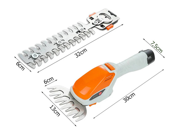 Аккумуляторный триммер для травы, ножницы для кустарников, ножницы для живой изгороди 2 в 1