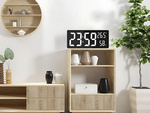 Elektronický budík digitální led stojící přívěsek teplota vlhkost