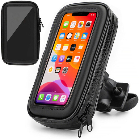 Bicycle phone holder waterproof lockable rotatable 360