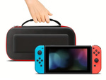 Nintendo switch konsoles futrālis ietilpīgs aizsargvāciņš pastiprināts