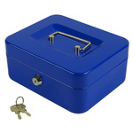 Metal money box documents