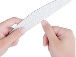 Double-sided nail file 100/180 zebra boat