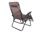 Folding beach chair zero gravity 2in1 touristic chair