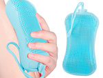 Silicone back brush body massager