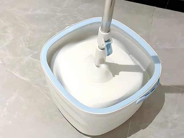 Mop obrotowy 360° z wiadrem turbo wiadro rotacyjne zestaw 2 x mikrofibra