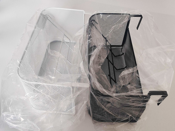 Košara kovinski organizator na vratih kuhinjska viseča polica