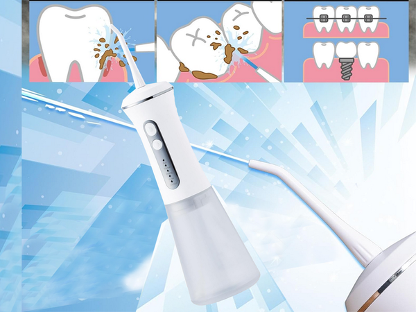 Zobni irigator brezžični ustni irigator velika posoda diy