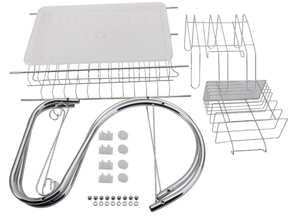 Kahekorruseline seisev nõudepesumasin, mis saab tühjendada nõudepesumasinat