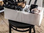 Cajón para ropa interior calcetines organizador de ropa con separador blanco