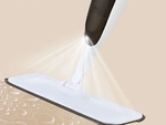Fregona plana con pulverizador 120cm 350ml +3 packs de microfibras