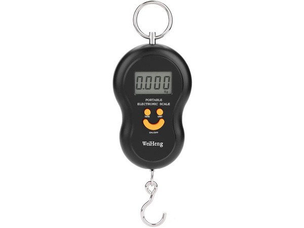 Potovalna tehtnica hook-and-leave lcd 50kg