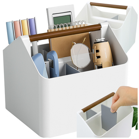 Organiseur de bureau pour petits objets de salle de bains pour cosmétiques