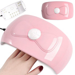 Lampe à ongles uv 18 led 54w hybrides gels dual