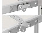 Table de camping pliante table de tourisme avec 4 chaises table de jardin