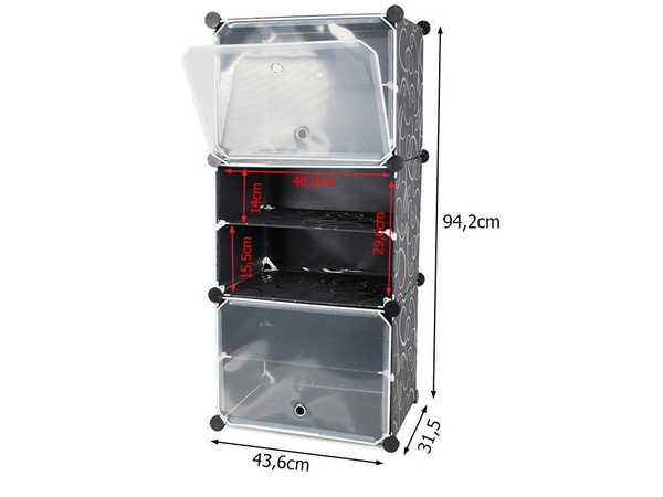 Modularna polica za čevlje
