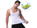 Men's slimming t-shirt slim vest