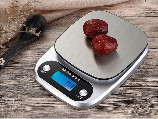 Elektronické kuchynské váhy lcd domáca presnosť do 3 kg 0,1 g