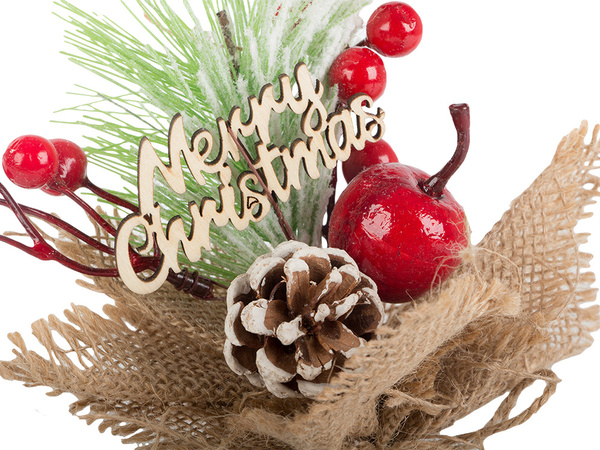 Vianočný stolový centrálny prvok stolová dekorácia vianočná stolová dekorácia