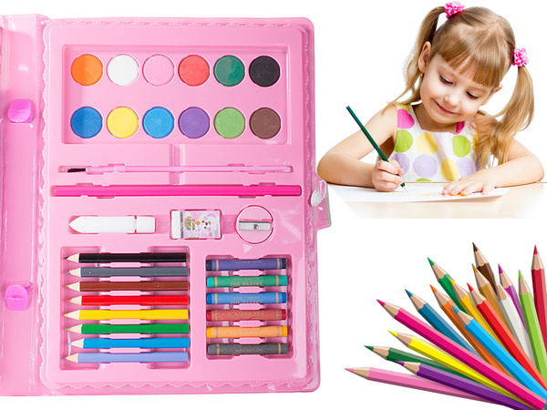 Artist's set for painting in the case 68 pcs