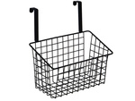 Panier métal organisateur de porte étagère de cuisine suspendue