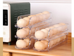 Container eierbox kühlschrank organiser für 14pcs eierschalen
