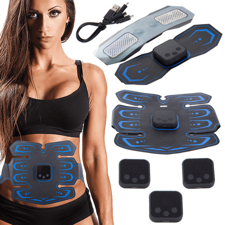 Electrostimulateur 3x ems stimulateur de muscles abdominaux