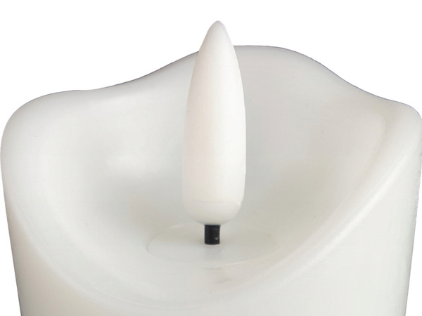 Bougie à pile rechargeable bougie led flamme mobile lampe à cire bougie