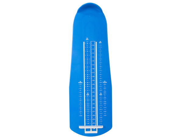 Jalatsi pikkuse mõõdulint jalgade jaoks