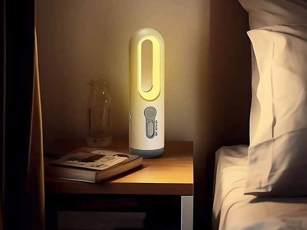 Lámpara nocturna led con sensor de movimiento y función de linterna inalámbrica con conexión usb