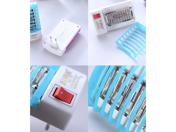 Lampara repelente de mosquitos uv electrica para enchufe