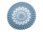 Silicone strainer strainer for sink shower drain