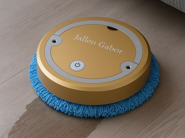 Automatický bezdrôtový elektrický čistiaci mop robot gold