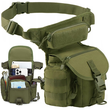 Șold pouch picior sac militar tactic capacious militare rinichi