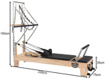 REFORMER PILATES CAMA DE EJERCICIOS EQUIPOS DE FITNESS