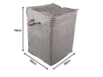 Armario contenedor tela organizador ropa lino plegable 180l
