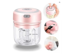 Electric vegetable chopper for herbs
