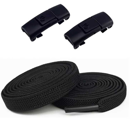 ȘIRETURI FĂRĂ LEGARE 100CM NEGRE (1000)